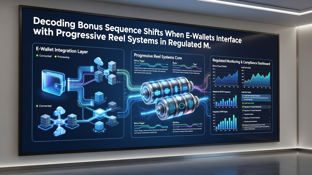 Progressive reel display showing altered bonus sequence after e-wallet transaction confirmation