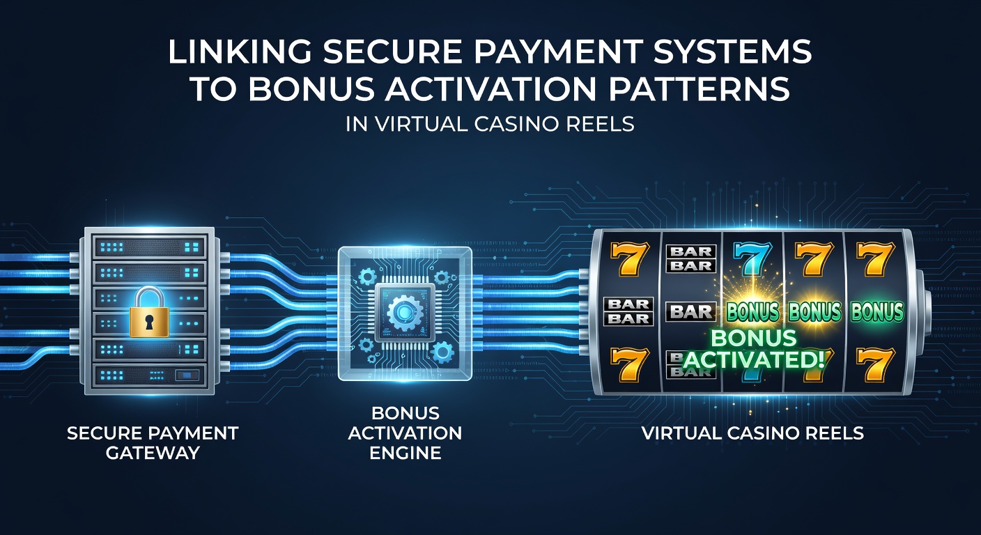 Secure payment gateway interface connected to virtual slot reel bonus activation dashboard showing encrypted transaction flows and pattern triggers
