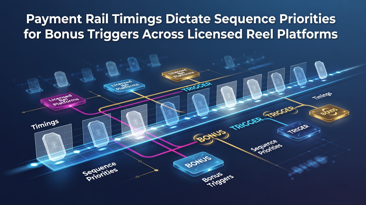 Payment processing timelines influencing bonus activation sequences on licensed reel platforms